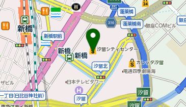 テクセンドフォトマスク株式会社 汐留本社オフィスの地図画像