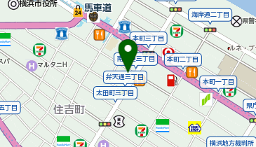 POLA THE BEAUTY(ポーラ・ザ・ビューティー) 馬車道店の地図画像