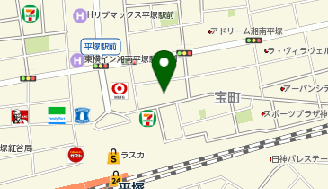 POLA THE BEAUTY(ポーラ・ザ・ビューティー) 平塚宝町店の地図画像