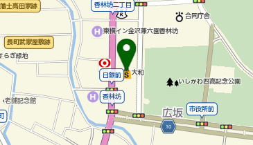 POLA(ポーラ) 香林坊大和店の地図画像