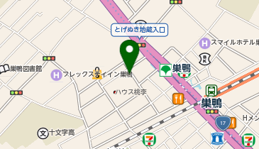 和み接骨院の地図画像
