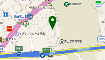 青山 食演生活の地図画像