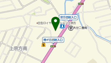 業務用エアコン市場 大分宗方店の地図画像