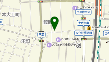 啜 小松店の地図画像