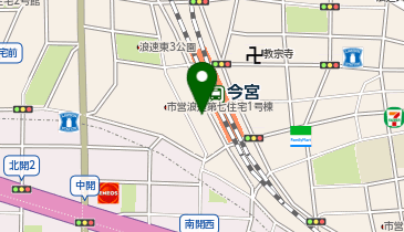 食の蔵 JR今宮駅前店の地図画像