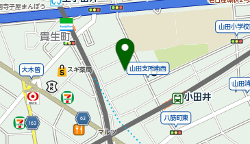 市民パソコン塾 上小田井校の地図画像