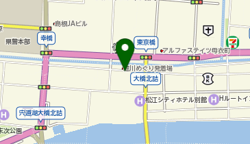 巨人のシチューハウス 松江店の地図画像