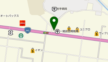 串焼き黄金鶏 一関インター店の地図画像