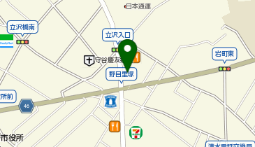 鶏笑 守谷店の地図画像