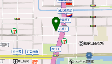 三谷商事株式会社 和歌山支店の地図画像