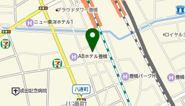 三谷商事株式会社 豊橋営業所の地図画像