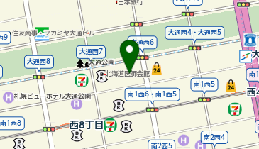 三谷商事株式会社 札幌支店の地図画像