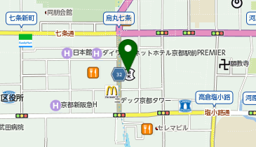 三谷商事株式会社 関西石油部京都営業所の地図画像