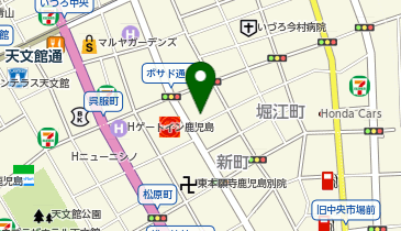 三谷商事株式会社 中四国九州石油部鹿児島営業所の地図画像