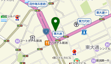 三谷商事株式会社 東京石油部新潟営業所の地図画像