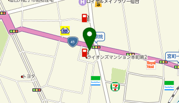 三谷商事株式会社 北海道東北石油部東北営業所の地図画像