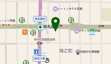 三谷商事株式会社 関西支店京都営業所・関西文教営業部京都営業所の地図画像