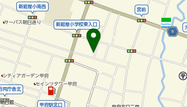 POLA(ポーラ) 甲府駅北口店の地図画像