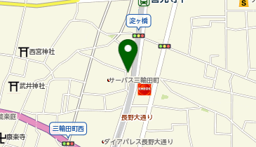 POLA(ポーラ) ビューティパレット長野大通り店の地図画像