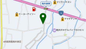 POLA(ポーラ) 軽井沢店の地図画像