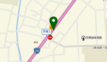 POLA THE BEAUTY(ポーラ・ザ・ビューティー) 岐阜芥見店の地図画像