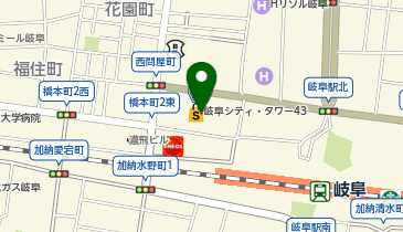 POLA THE BEAUTY(ポーラ・ザ・ビューティー) 岐阜シティ・タワー43店の地図画像