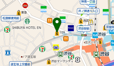 EVRIS(エヴリス) 渋谷109店の地図画像