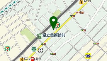 POLA THE BEAUTY(ポーラ・ザ・ビューティー) 静岡美術館前店の地図画像