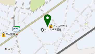 POLA(ポーラ) フレスポ犬山店の地図画像