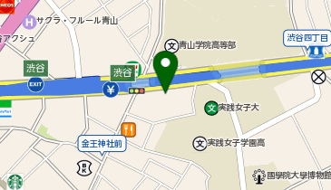ラ・トゥール渋谷の地図画像