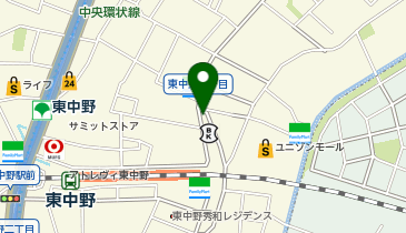 Hair Amaz!(ヘアー アメイズ) 髪質改善 縮毛矯正 東中野の地図画像