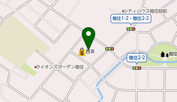 ザ・ビッグ 福住店の地図画像