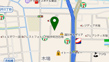 THE BIFTEKI(ザ ビフテキ) 深川ギャザリア店の地図画像