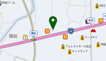 麺屋たけ井 岩出店の地図画像