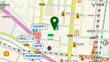 肉汁餃子のダンダダン 秋葉原店の地図画像