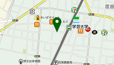 亀戸ホルモン 学芸大学駅前店の地図画像