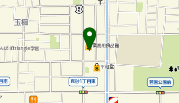 うどん食堂太鼓亭 茨木玉櫛店の地図画像
