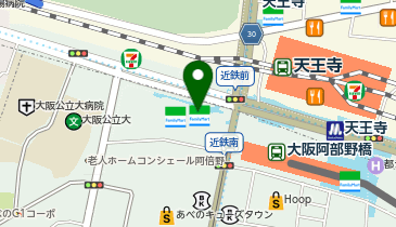 サイゼリヤ アベノセンタービル店の地図画像