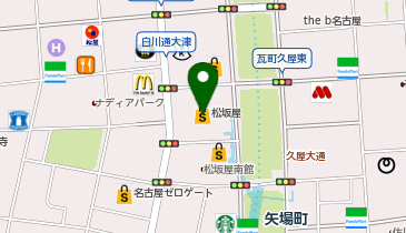 人形町今半 松坂屋名古屋店の地図画像