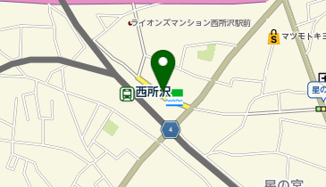 炭火やきとり とさか 西所沢店の地図画像
