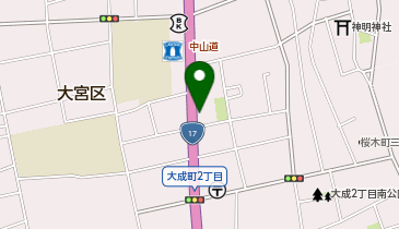 ファームの食卓の地図画像