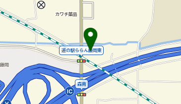 オギノカレーの地図画像