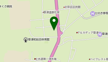 G.G.C. 草津温泉門店の地図画像