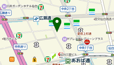 高橋と餃子の地図画像
