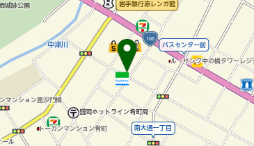 盛岡風月堂 monaka店の地図画像
