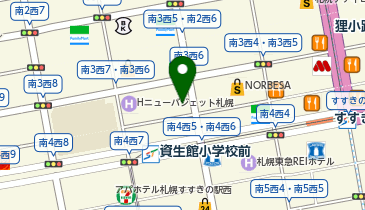 あっとおどろく魚と天ぷら GYO-TEN(ギョウ テン)の地図画像