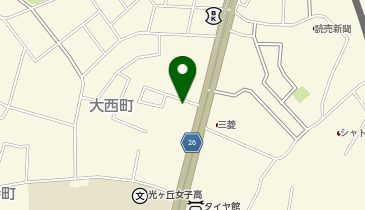 POLA(ポーラ) 是の字店の地図画像