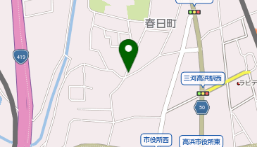 POLA(ポーラ) 春日店の地図画像