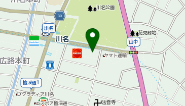 POLA(ポーラ) クリスタル ファミーユ店の地図画像