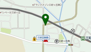 POLA(ポーラ) 三好ヶ丘駅前店の地図画像